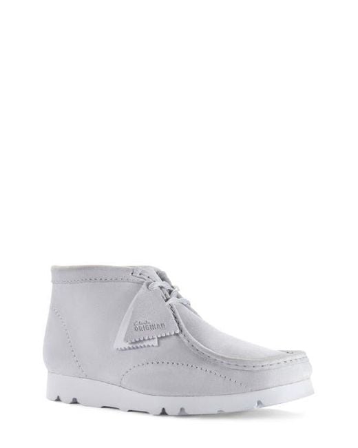 Clarks White X Post Archive Faction Wallabee Chukka Boot for men