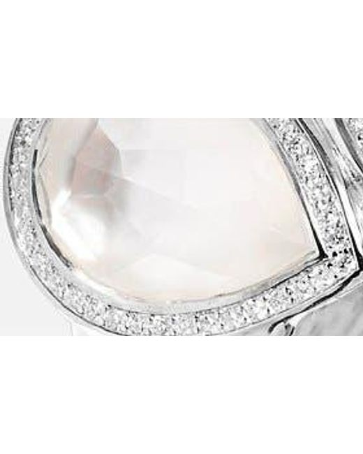 Ippolita White 'stella' Cluster Ring With Diamonds