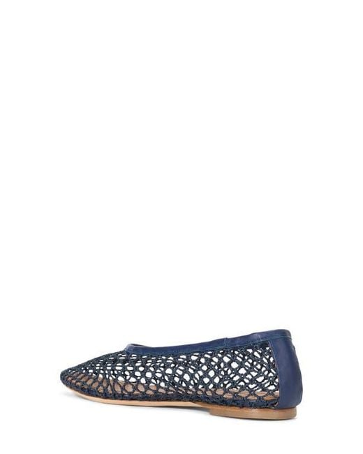 Staud Blue Alba Ballet Flat