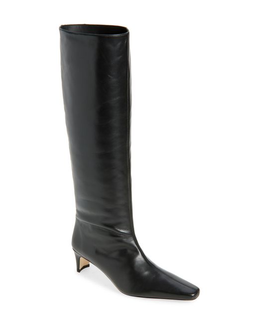 Staud Black Wally Knee High Boot