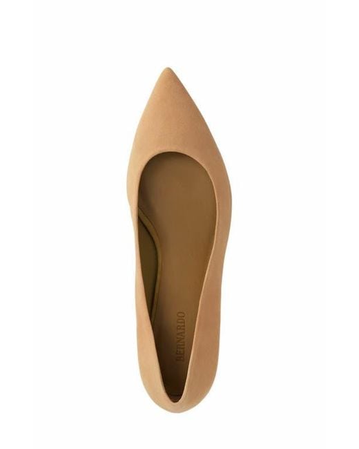 Bernardo Brown Milie Block Heel Pump