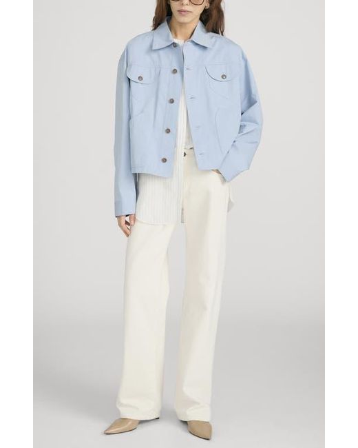 FRAME Blue The Utility Jacket