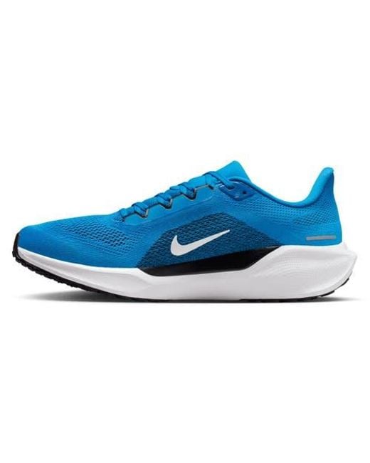 Nike Blue Carolina Panthers Air Zoom Pegasus 41 Sneakers