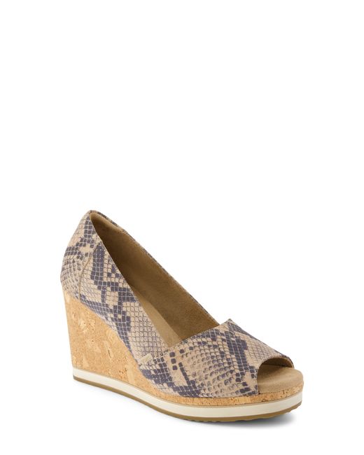 TOMS Multicolor Essential Wedge Pump