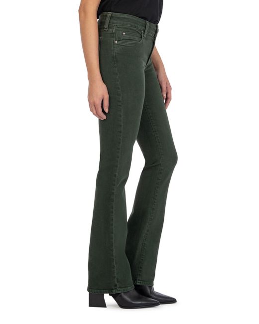 Kut From The Kloth Green Natalie Bootcut Jeans
