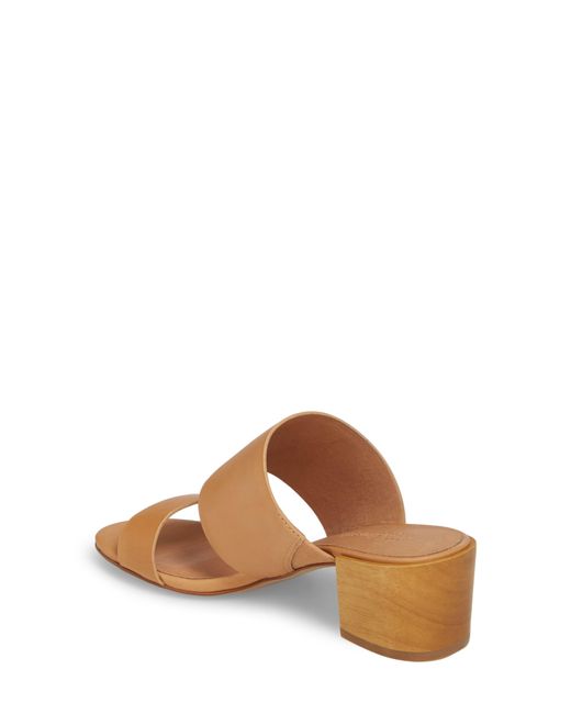 Madewell kiera hotsell block heel slide