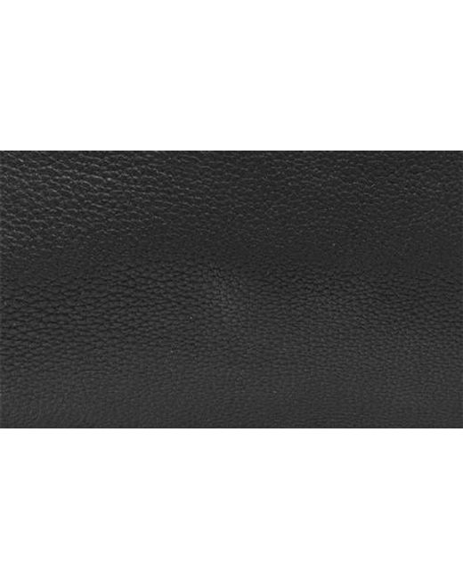 Will Leather Goods Black Roll Top Backpack