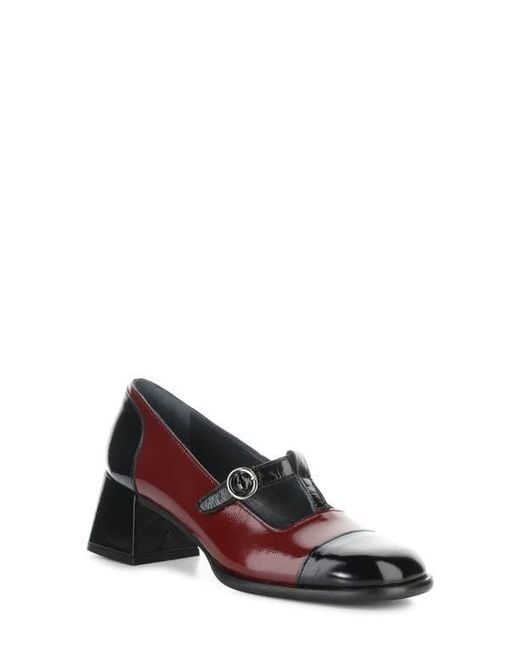 Fly London White Solf T-Strap Pump
