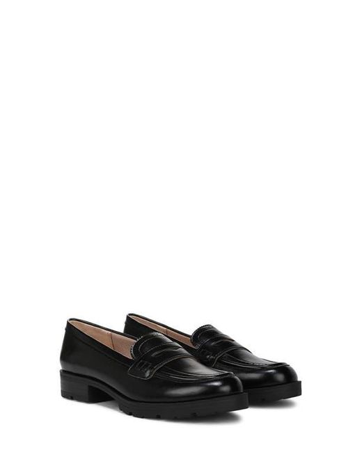 LifeStride Black London 3 Platform Penny Loafer