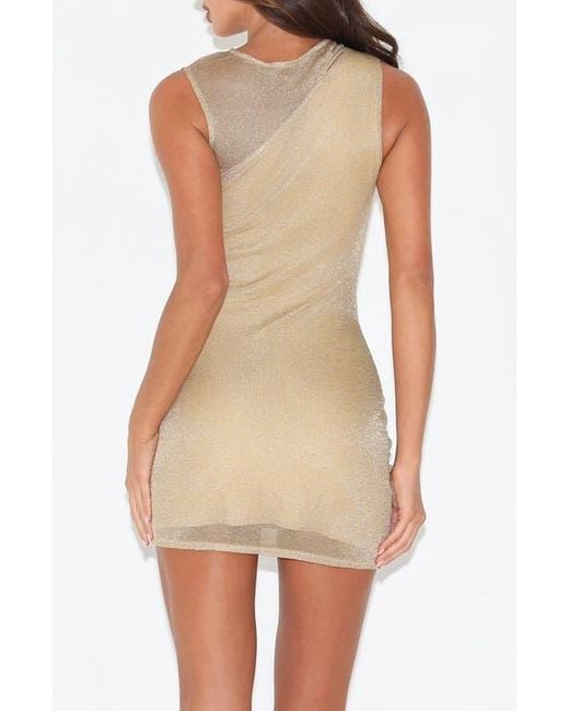 Tiger Mist Women's Natural Azelma Sleeveless Minidress
