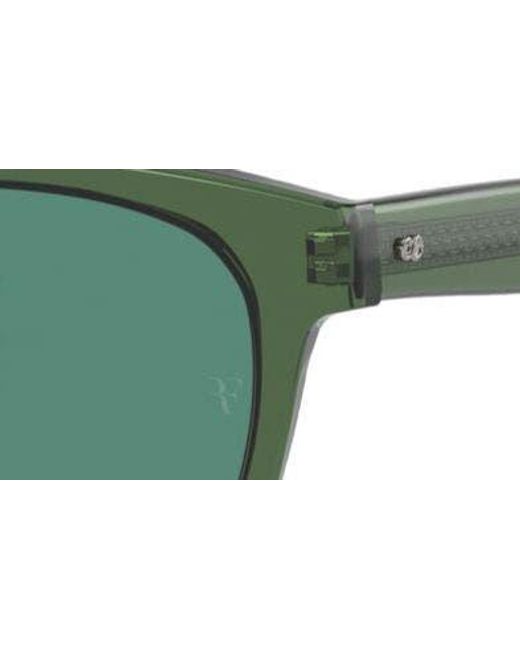 Oliver Peoples Green X Roger Federer 54mm Pillow Sunglasses for men
