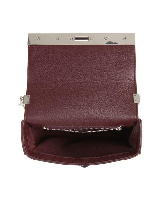 Dolce & Gabbana Purple Marlene Leather Shoulder Bag