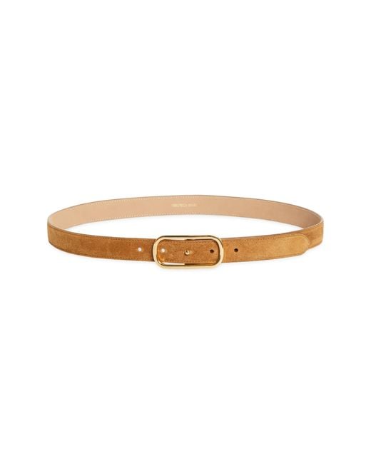 Veronica Beard Multicolor Loop Suede Belt