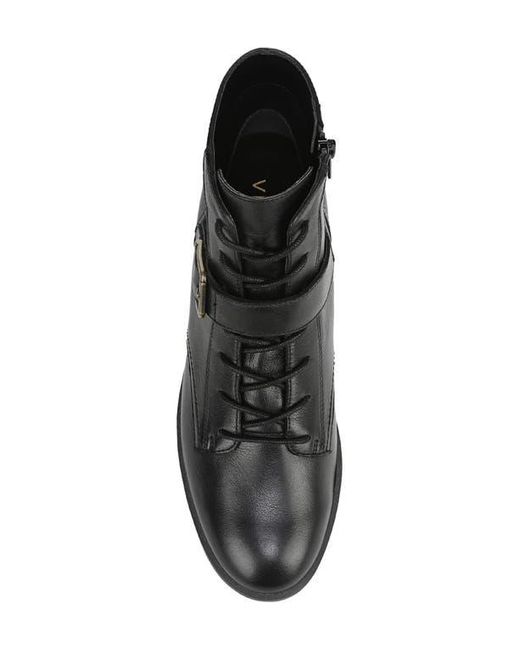 Vionic Black Catina Lace-Up Bootie