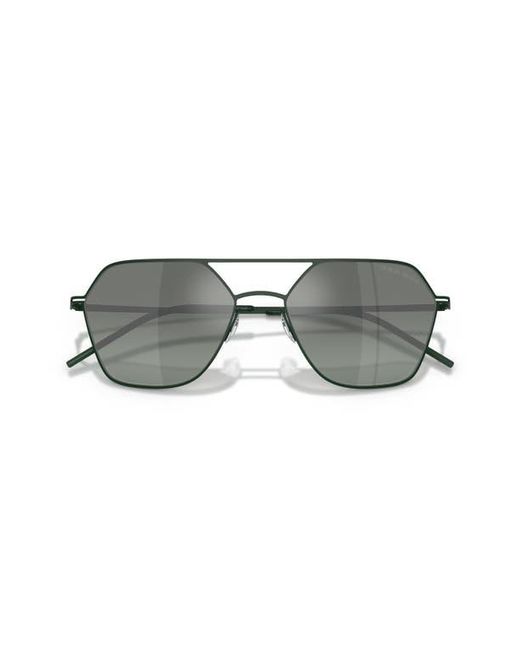 Armani Multicolor 54Mm Square Sunglasses for men