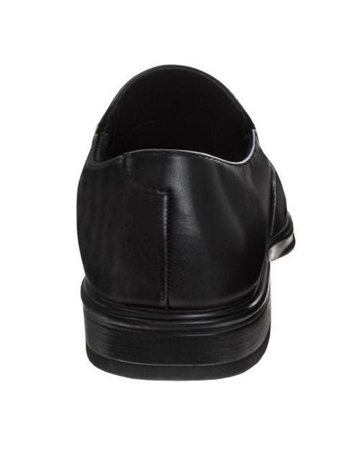 Perry Ellis Men's Black Premium Classic Oxford Dress Shoes Elegant And  Comfortable