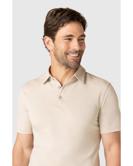 Jack Archer Natural Jetsetter Tech Performance Polo for men