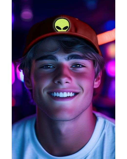 Alix Red Alien Dad Cap for men
