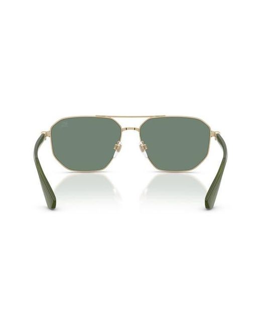 Burberry 60Mm Pilot Sunglasses in Gray for Men | Lyst display picture 2
