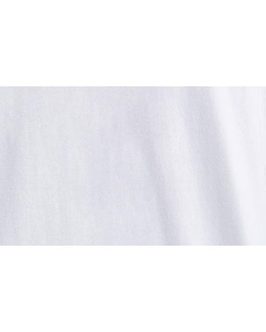 BBCICECREAM White Small Arch Logo Graphic T-shirt for men