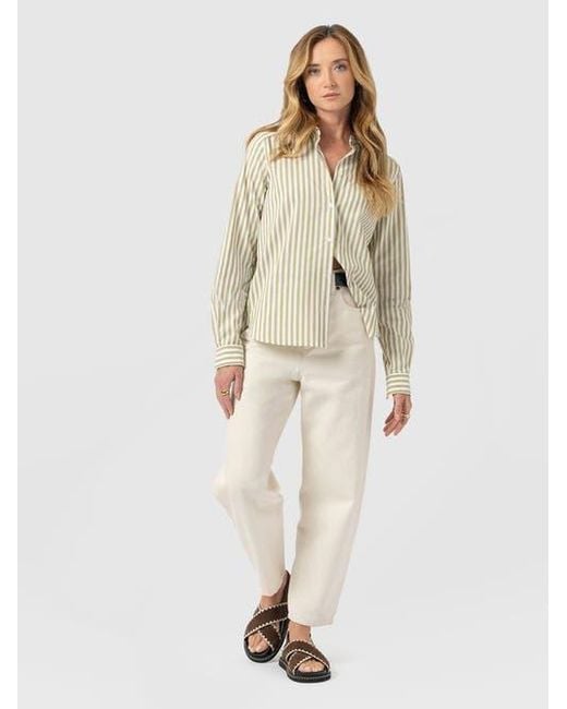 Saint + Sofia Natural Anneliese Shirt