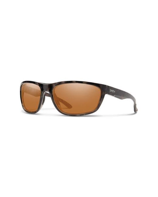 Smith Brown Redding 62Mm Chromapop Polarized Square Sunglasses