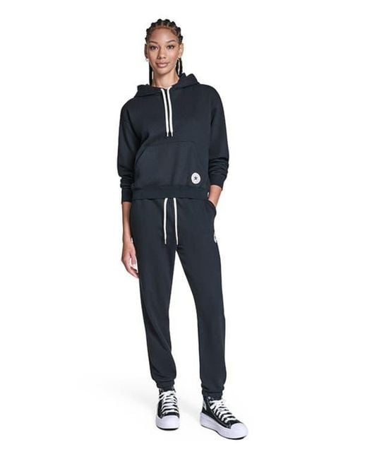 Converse Blue Chuck Taylor Patch Classic Pullover Hoodie