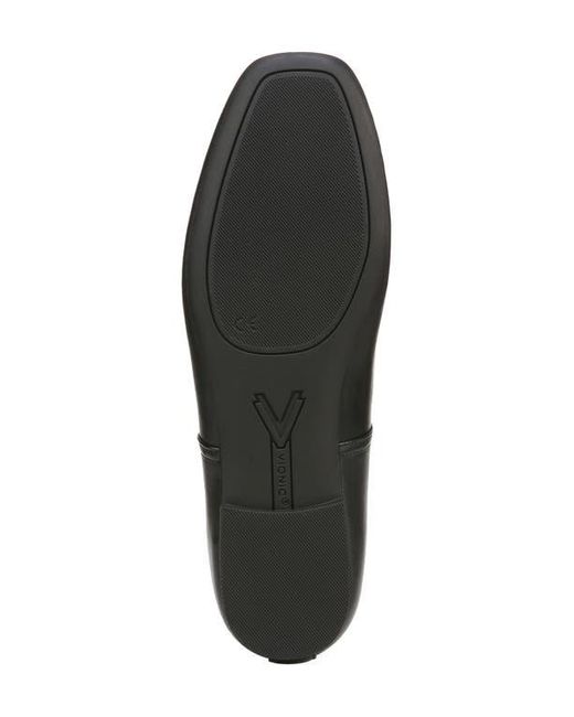 Vionic Black Orinda Square Toe Flat