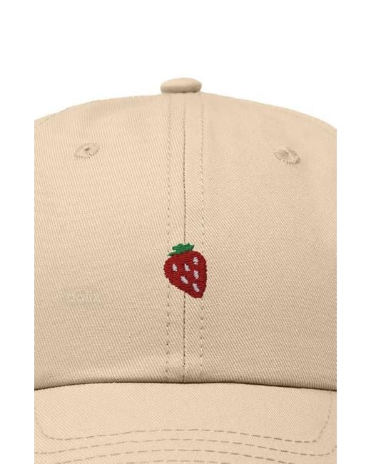 Alix Natural Lil Strawberry Dad Cap