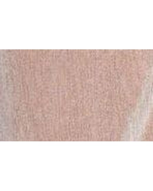 Tadashi Shoji Natural Draped Shimmer Long Sleeve Gown