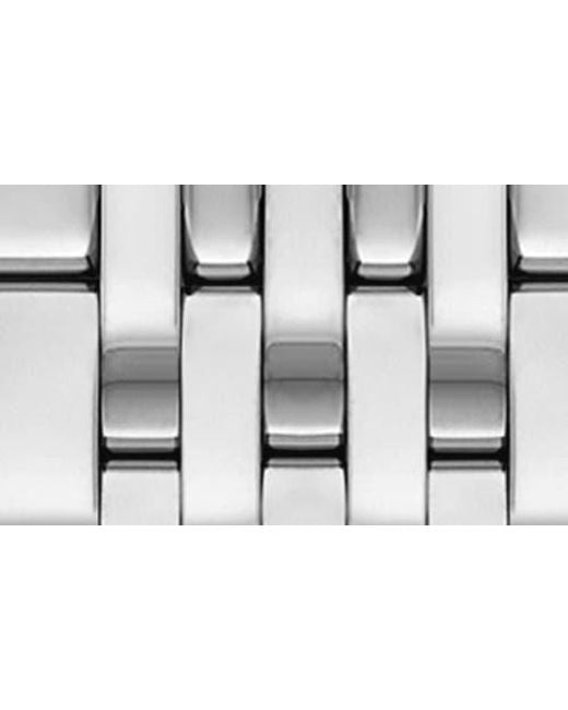 Michele White Tapered Apple Watch Bracelet Watchband