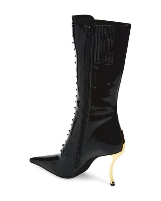 Jeffrey Campbell Black Pointed Toe Boot