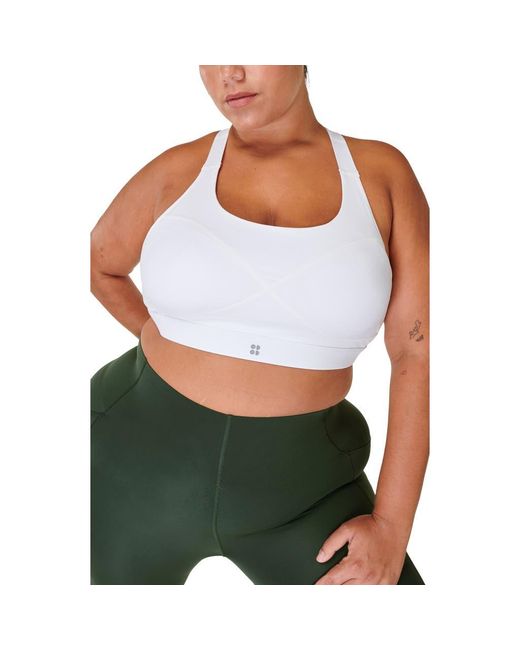 Sweaty Betty Green Power Medium Impact Sports Bra
