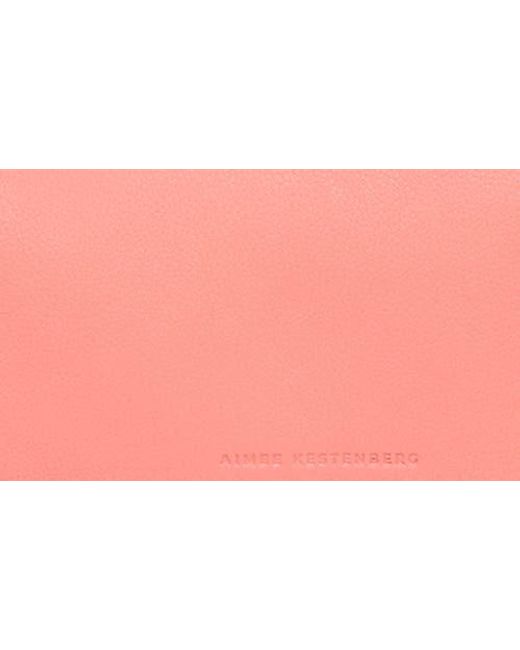 Aimee Kestenberg Pink Zen Leather Hobo