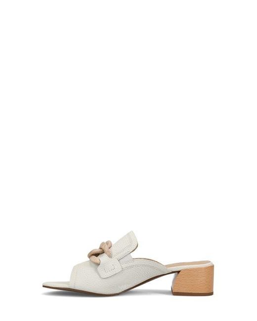 Vaneli White Cannia Block Heel Sandal