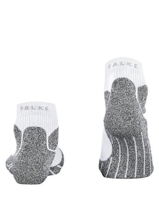 Falke Gray Ru Trail Stabilizing Running Socks