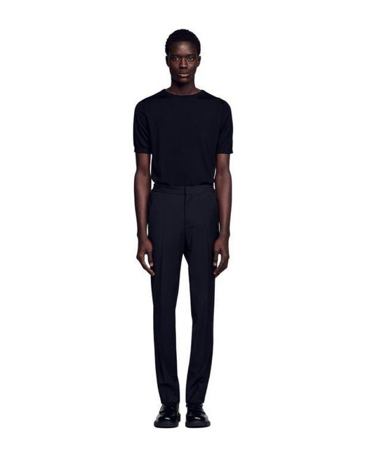 Sandro Blue Elasticated Trousers for men