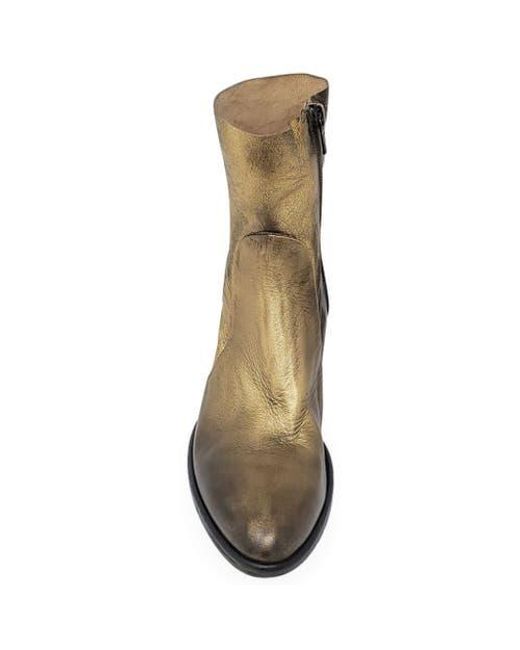 Madison Maison Brown Distressed Ankle Boot
