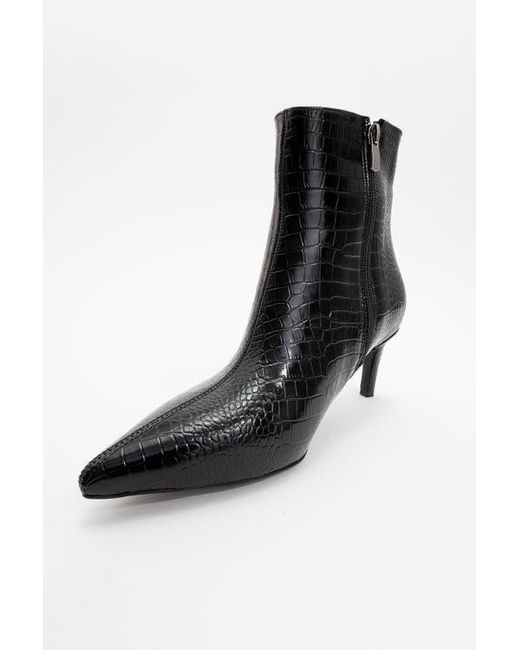Prologue Shoes Black Noya Stiletto Boot