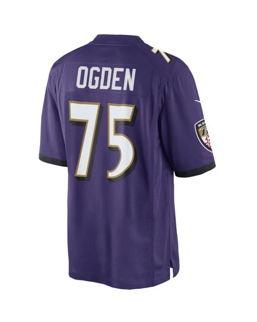 Nike Jonathan Ogden Purple Baltimore Ravens Retired Player Limited Jersey  At Nordstrom in Blue for Men