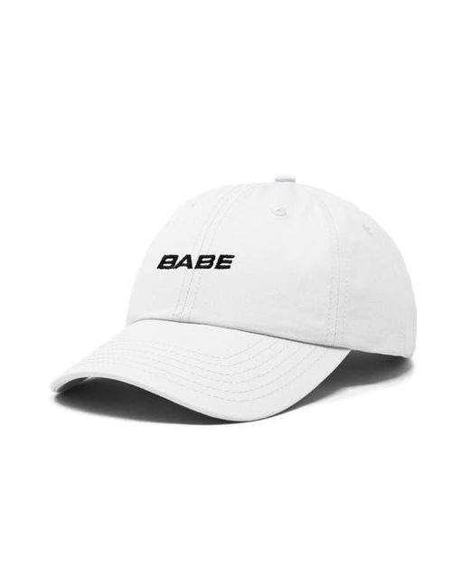 Alix Black Babe Embroidered Cap