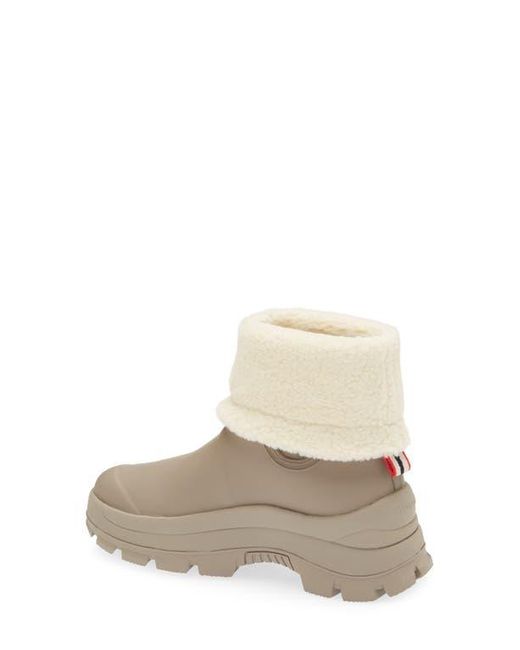 Hunter Natural Esme Lug Sole Waterproof Snow Bootie