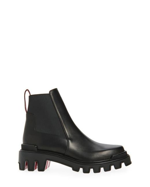 Christian Louboutin Black Machacroche Dune Chelsea Boot for men
