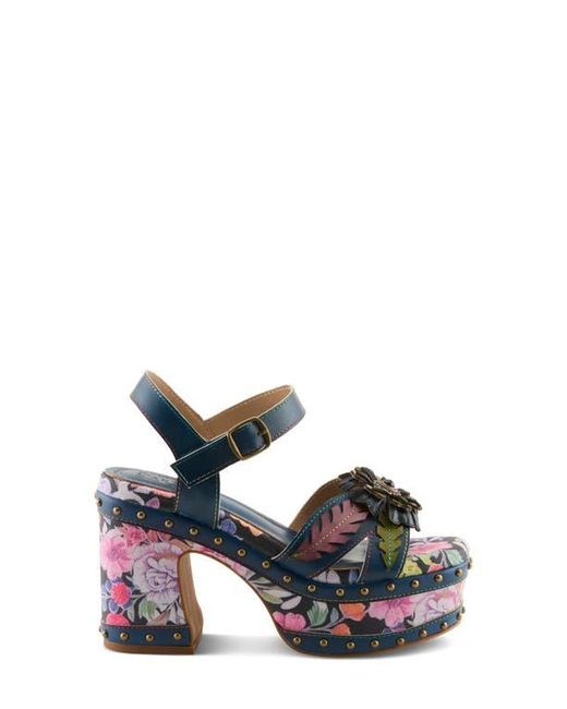 Spring Platform Sandals Spring Step Deckedout Ankle Strap Platform Sandal in Blue | Lyst