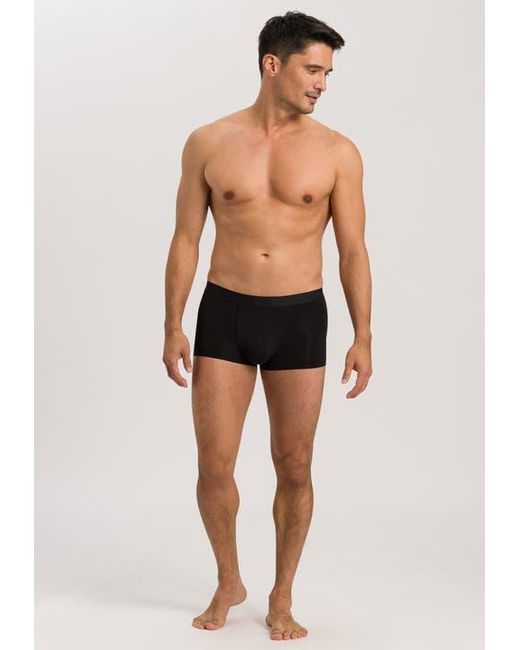 Hanro Black Micro Touch Boxer Brief for men