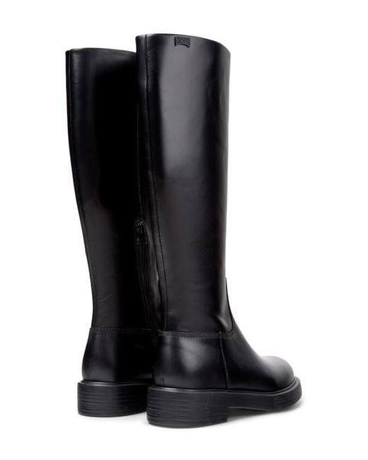 Camper Black Dean Knee High Boot