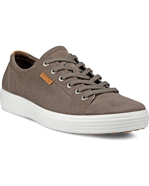 Ecco Gray Soft 7 Sneaker for men