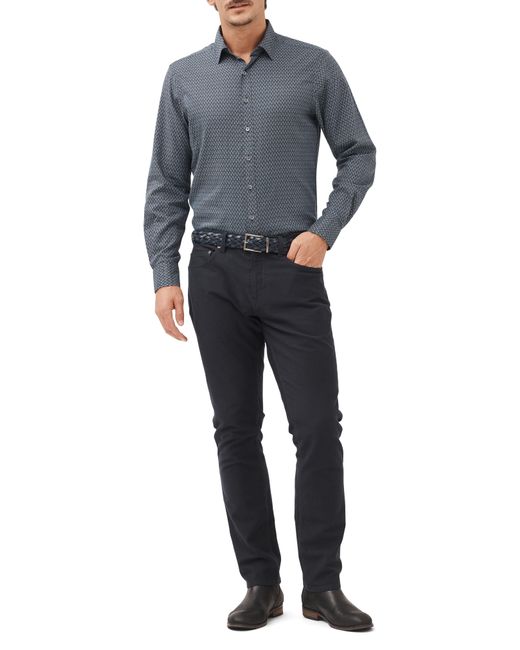 Rodd & Gunn Blue Stanaway Sports Fit Button-up Shirt for men