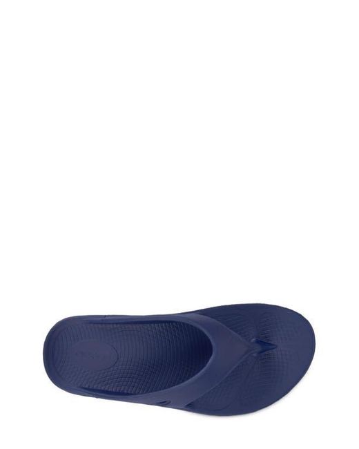 OOFOS Blue Ooriginal Flip Flop for men