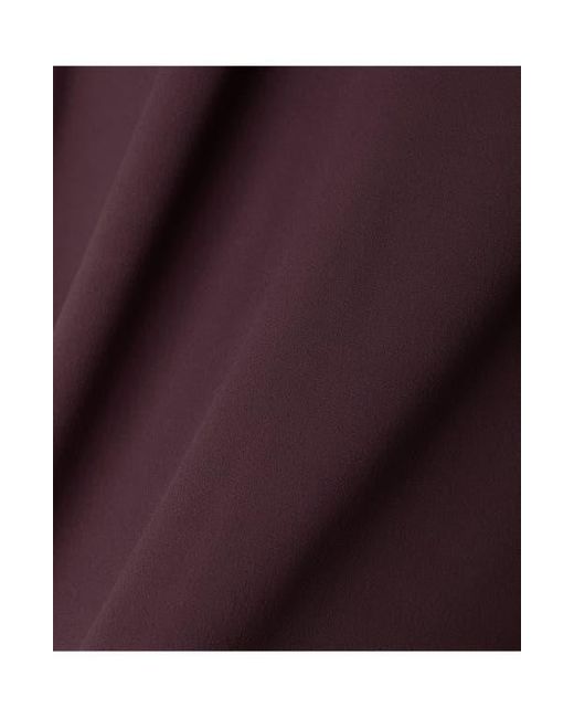 Rhone Purple Course To Court Long Sleeve Quarter Zip Top